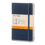 Zápisník Moleskine - tvrdé desky, S, linkovaný - modrý - Linkované bloky Moleskine Zápisník modrý S, linkovaný, tvrdý