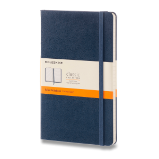 Moleskine Zápisník modrý L, linkovaný, tvrdý