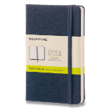 Zápisník Moleskine - tvrdé desky, S, čistý - modrý Zápisník Moleskine - tvrdé desky, S, čistý - modrý
