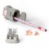 Pencil Sharpener With Containe - Meow- Kitty - Tužky Pencil Sharpener With Containe - Meow- Kitty