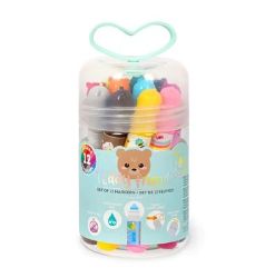 Set fixů Legami Set Of 12 Markers - Teddy Friends - Fixy Set fixů Legami Set Of 12 Markers - Teddy Friends