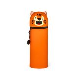 Penál 2-IN-1 Silicone Pencil Case - Kawaii - Tiger