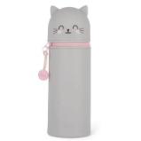 Penál 2-IN-1 Silicone Pencil Case - Kawaii - Kitty