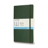 Zápisník Moleskine - měkké desky, L, tečkovaný - tm. zelený Zápisník Moleskine - měkké desky, L, tečkovaný - tm. zelený