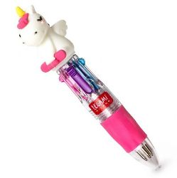 Mini 4-Colour Ballpoint Pen - Mini Magic Rainbow- Unicorn Mini 4-Colour Ballpoint Pen - Mini Magic Rainbow- Unicorn