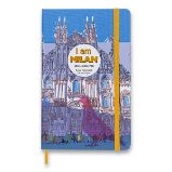 Zápisník Moleskine I am Milan - tvrdé desky, L, linkovaný - Linkované bloky Zápisník Moleskine I am Milan - tvrdé desky, L, linkovaný