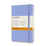 Zápisník Moleskine - tvrdé desky, S, linkovaný - nebesky modrý Zápisník Moleskine - tvrdé desky, S, linkovaný - nebesky modrý