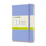 Zápisník Moleskine - tvrdé desky, S, čistý - nebesky modrý Zápisník Moleskine - tvrdé desky, S, čistý - nebesky modrý