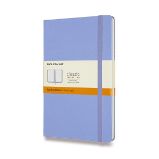 Zápisník Moleskine - tvrdé desky, L, linkovaný - nebesky modrý Zápisník Moleskine - tvrdé desky, L, linkovaný - nebesky modrý
