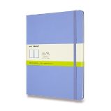 Zápisník Moleskine - tvrdé desky, XL, čistý - nebesky modrý Zápisník Moleskine - tvrdé desky, XL, čistý - nebesky modrý