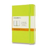 Zápisník Moleskine - tvrdé desky, S, linkovaný - limetka Zápisník Moleskine - tvrdé desky, S, linkovaný - limetka