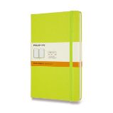 Zápisník Moleskine - tvrdé desky, L, linkovaný - limetka Zápisník Moleskine - tvrdé desky, L, linkovaný - limetka
