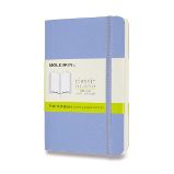 Zápisník Moleskine - měkké desky, S, čistý - nebesky modrý Zápisník Moleskine - měkké desky, S, čistý - nebesky modrý