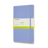 Zápisník Moleskine - měkké desky, L, čistý - nebesky modrý Zápisník Moleskine - měkké desky, L, čistý - nebesky modrý
