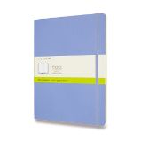 Zápisník Moleskine - měkké desky, XL, čistý - nebesky modrý Zápisník Moleskine - měkké desky, XL, čistý - nebesky modrý