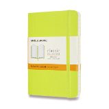 Zápisník Moleskine - měkké desky, S, linkovaný - limetka Zápisník Moleskine - měkké desky, S, linkovaný - limetka