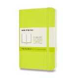 Zápisník Moleskine - měkké desky, S, čistý - limetka Zápisník Moleskine - měkké desky, S, čistý - limetka
