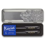 Sada plnicí pero a kuličkové pero Moleskine Kaweco - černá