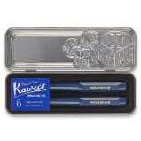 Sada plnicí pero a kuličkové pero Moleskine Kaweco - modrá