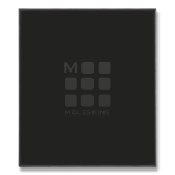 Sada černý zápisník L a kuličkové pero Moleskine X Kaweco 0,7 mm