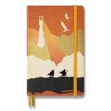 Zápisník Moleskine Lord of the Rings Frodo - tvrdé desky, L, linkovaný