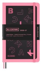 18měsíční diář Moleskine Blackpink 2026-2027 - tvrdé desky, L, týdenní