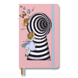 Zápisník Moleskine Alice in Wonderland - tvrdé desky, L, linkovaný Zápisník Moleskine Alice in Wonderland - tvrdé desky, L, linkovaný