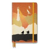 Zápisník Moleskine Lord of the Rings Frodo - tvrdé desky, L, čistý