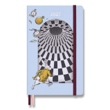 Diář Moleskine Alice in Wonderland 2027 - tvrdé desky, L, denní Diář Moleskine Alice in Wonderland 2027 - tvrdé desky, L, denní