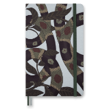 Zápisník Moleskine Snake Leaves - L, linkovaný