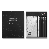 Sada Moleskine NASA-inspired - L, zápisník a grafitové tužky