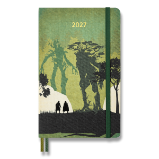 Diář Moleskine Lord of the Rings 2027 - tvrdé desky, L, denní - Diáře podle dnů Diář Moleskine Lord of the Rings 2027 - tvrdé desky, L, denní