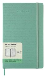 18měsíční diář Moleskine Colored Patterned 2026-27 - tvrdé desky, L, týdenní, světle zelen 18měsíční diář Moleskine Colored Patterned 2026-27 - tvrdé desky, L, týdenní, světle zelen