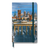 Zápisník Moleskine I am Berlin - tvrdé desky, L, linkovaný