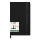 Diář Moleskine 2027 - tvrdé desky, L, týdenní, černý Diář Moleskine 2027 - tvrdé desky, L, týdenní, černý