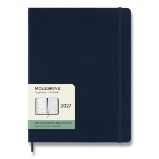Diář Moleskine 2027 - tvrdé desky, XL, týdenní, modrý Diář Moleskine 2027 - tvrdé desky, XL, týdenní, modrý