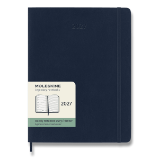 Diář Moleskine 2027 - měkké desky, XL, týdenní, modré Diář Moleskine 2027 - měkké desky, XL, týdenní, modré