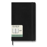 Diář Moleskine 2027 - měkké desky, L, týdenní, horizontální, černý Diář Moleskine 2027 - měkké desky, L, týdenní, horizontální, černý