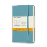 Moleskine Zápisník modrozelený S, linkovaný, tvrdý