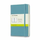 Zápisník Moleskine - tvrdé desky, S, čistý - tyrkysový