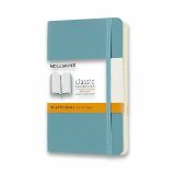 Zápisník Moleskine - měkké desky, S, linkovaný - tyrkysový Zápisník Moleskine - měkké desky, S, linkovaný - tyrkysový