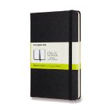 Zápisník Moleskine - tvrdé desky, M, čistý - černý Zápisník Moleskine - tvrdé desky, M, čistý - černý