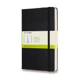 Zápisník Moleskine Expanded - tvrdé desky, L, čistý - černý - Bloky a zápisníky do školy Moleskine Zápisník Expanded L, čistý, tvrdý