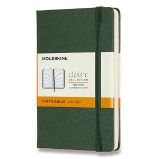 Zápisník Moleskine - tvrdé desky, S, linkovaný - tm. zelený Zápisník Moleskine - tvrdé desky, S, linkovaný - tm. zelený