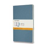 Sešity Moleskine Cahier, L, linkované, 3 ks - tm. tyrkysové Sešity Moleskine Cahier, L, linkované, 3 ks - tm. tyrkysové