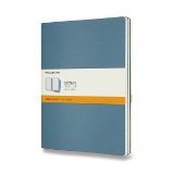 Moleskine Sešity 3 ks modré XL, linkované