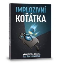 Výbušná koťátka: Implozivní koťátka (1. rozšíření) - Matthew Inman - Společenské hry Implozivní koťátka - rozšíření