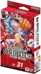 One Piece CG: RED Monkey.D.Luffy ST31 - Starter Deck - Karetní hry One Piece CG: RED Monkey.D.Luffy ST31 - Starter Deck