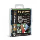 Set Chameleon Color Tops, 5ks - přírodní tóny - Psací potřeby Set Chameleon Color Tops, 5ks - přírodní tóny