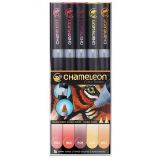 Set Chameleon tónovací fixy, 5ks - teplé tóny Set Chameleon tónovací fixy, 5ks - teplé tóny